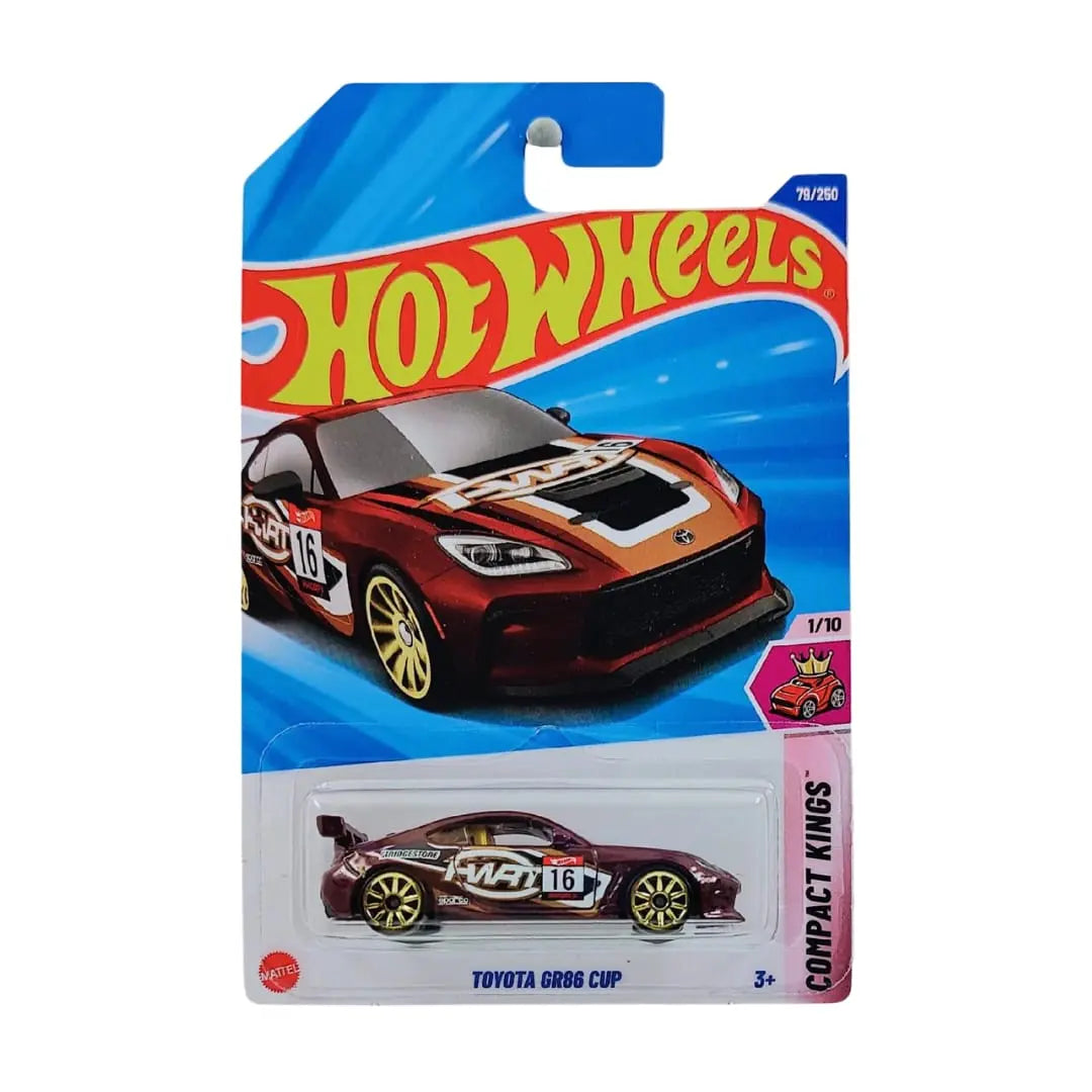 HOT WHEELS - TOYOTA GR86 CUP (2025) - HW COMPACT KINGS 1/10 Basement