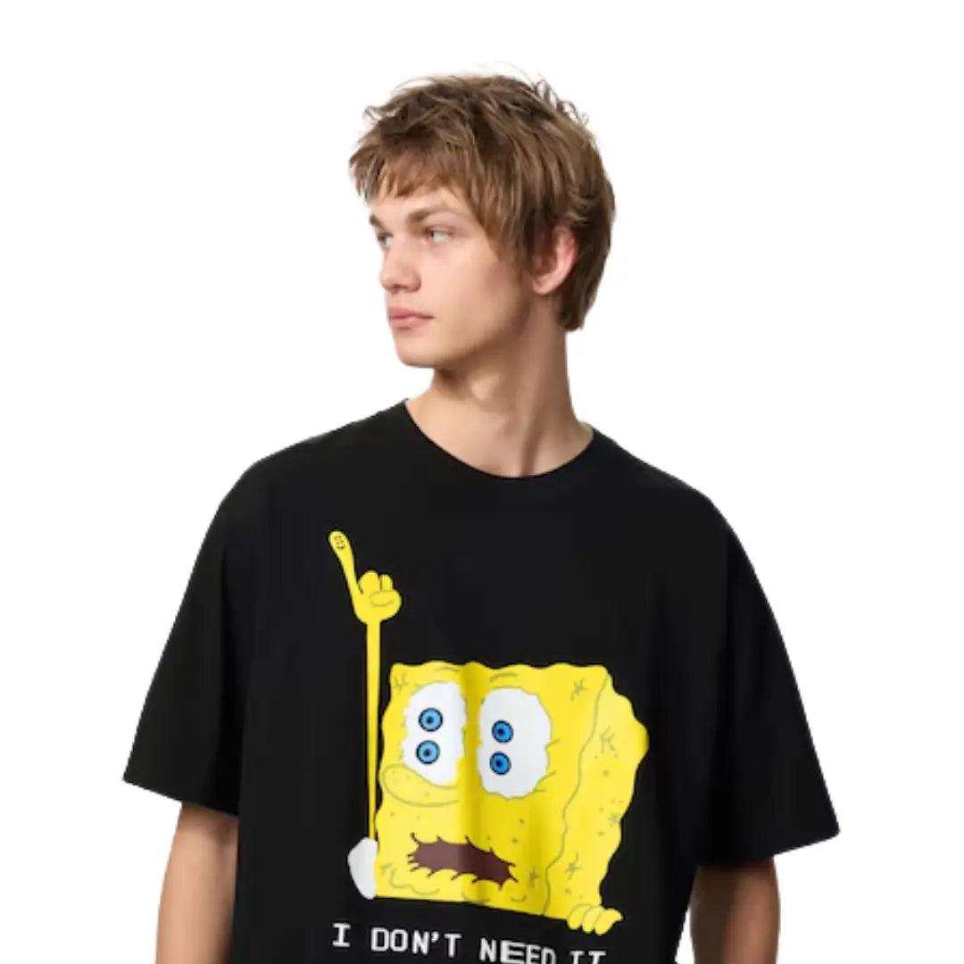 Uniqlo x CPFM Spongebob Squarepants UT Graphic T-Shirt Black Basement