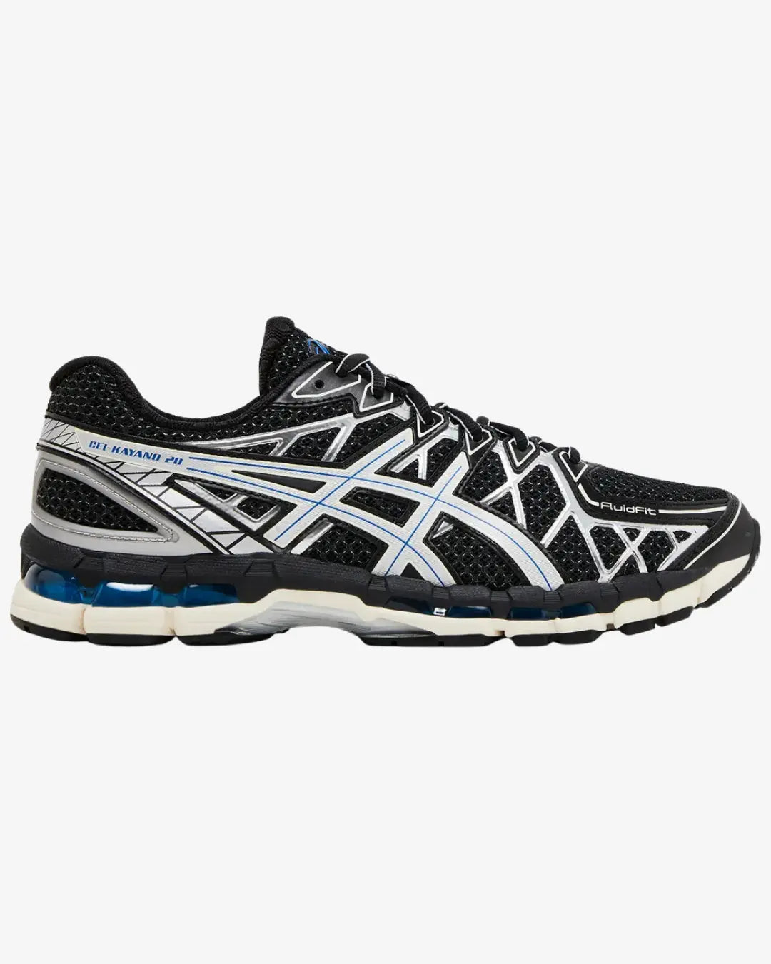 Asics Gel Kayano 20 Black Silver Asics