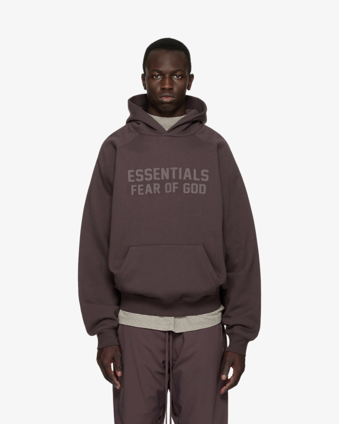 Fear of God Essentials Hoodie Plum