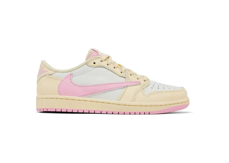 Jordan 1 Retro Low OG SP x Travis Scott 'Shy Pink'