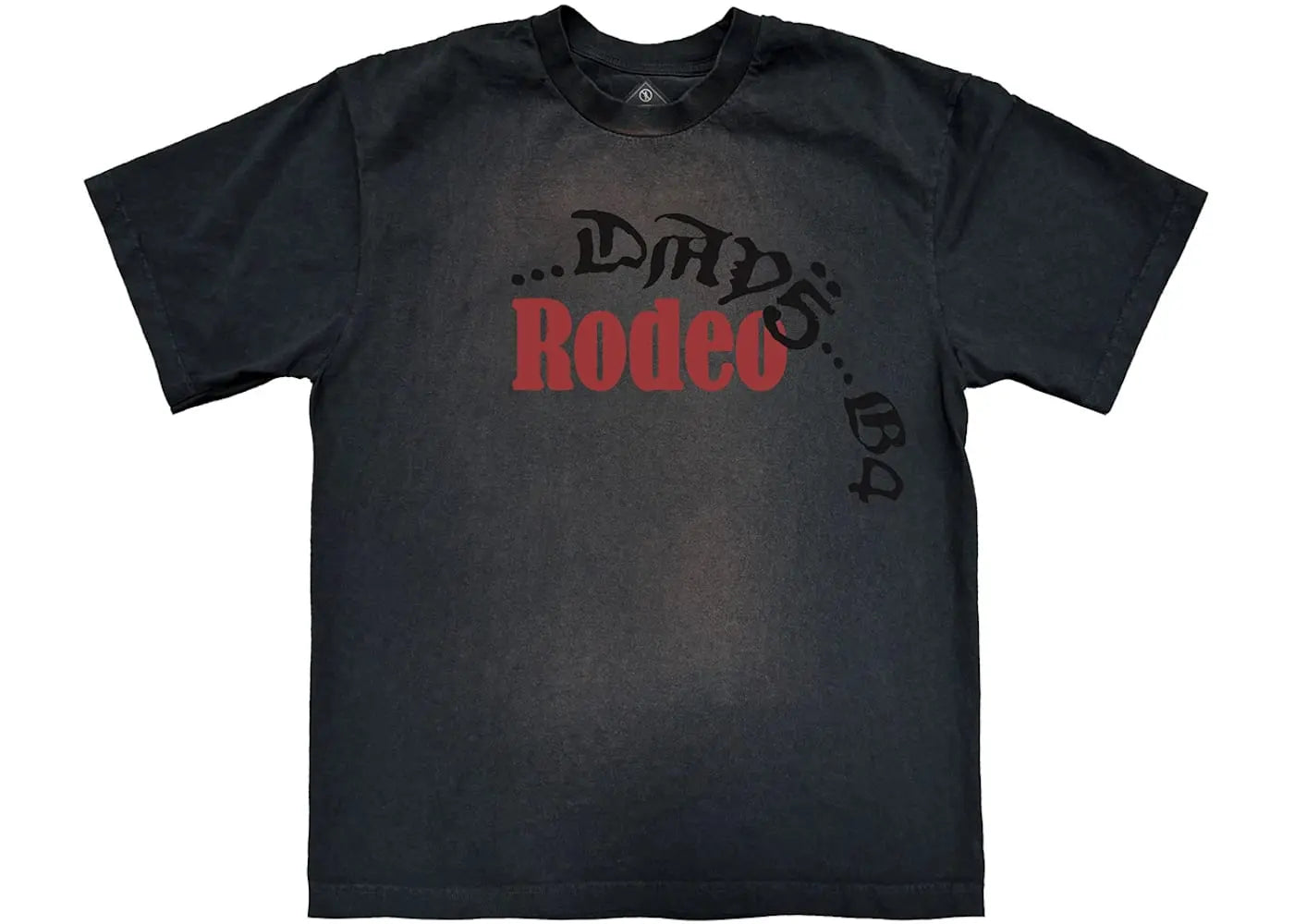Travis Scott Cactus Jack x Sp5der Days Before Rodeo I Tee Black Basement
