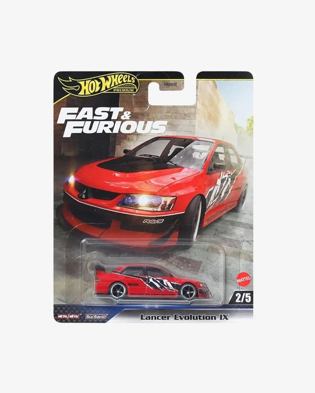 Hot Wheels Premium 1/64 Fast & Furious Lancer Evolution IX Hot Wheels