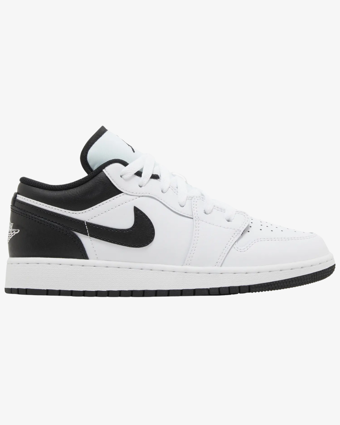 Air Jordan 1 Low GS White Black