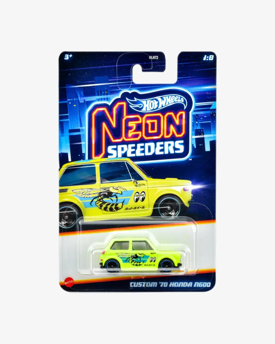 2025 Hot Wheels Neon Speeders 70 Honda n600 Hot Wheels