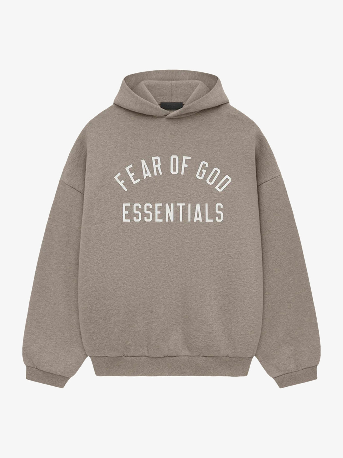 Fear of God Essentials Fleece Hoodie 'Heather Gray' – front