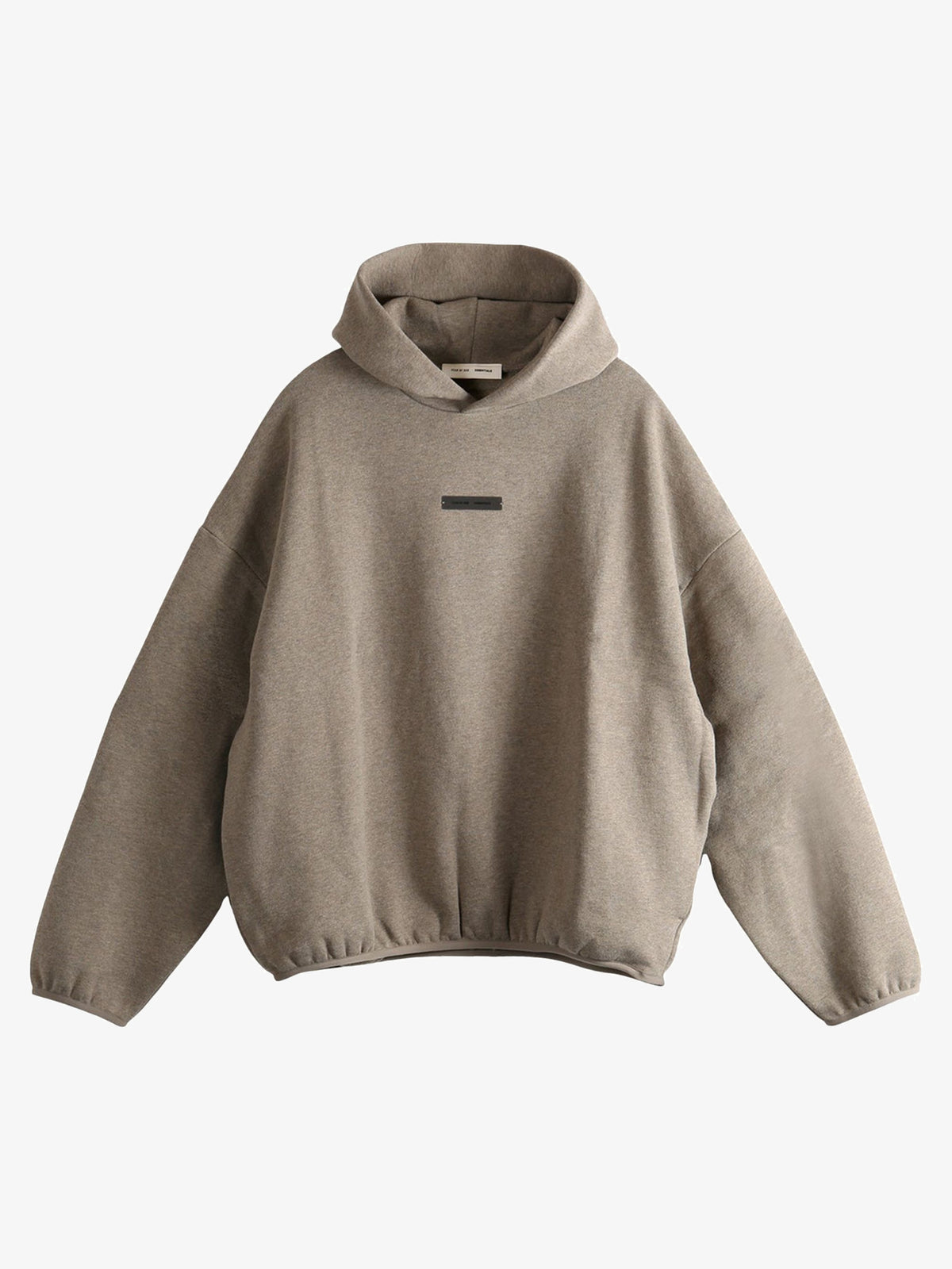 Fear of God Essentials Modern Fit Fleece Hoodie 'Homestead Heather' – front