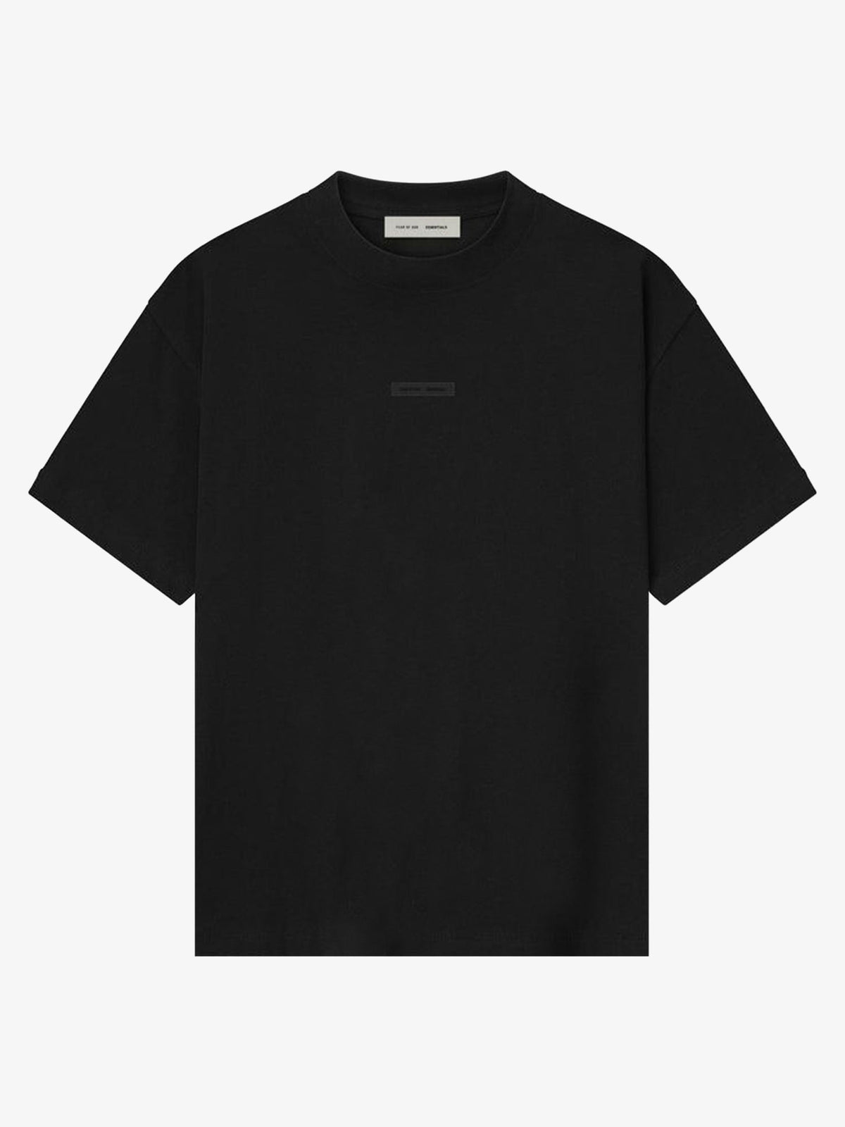 Fear of God Essentials Essential Tee 'Jet Black' – front