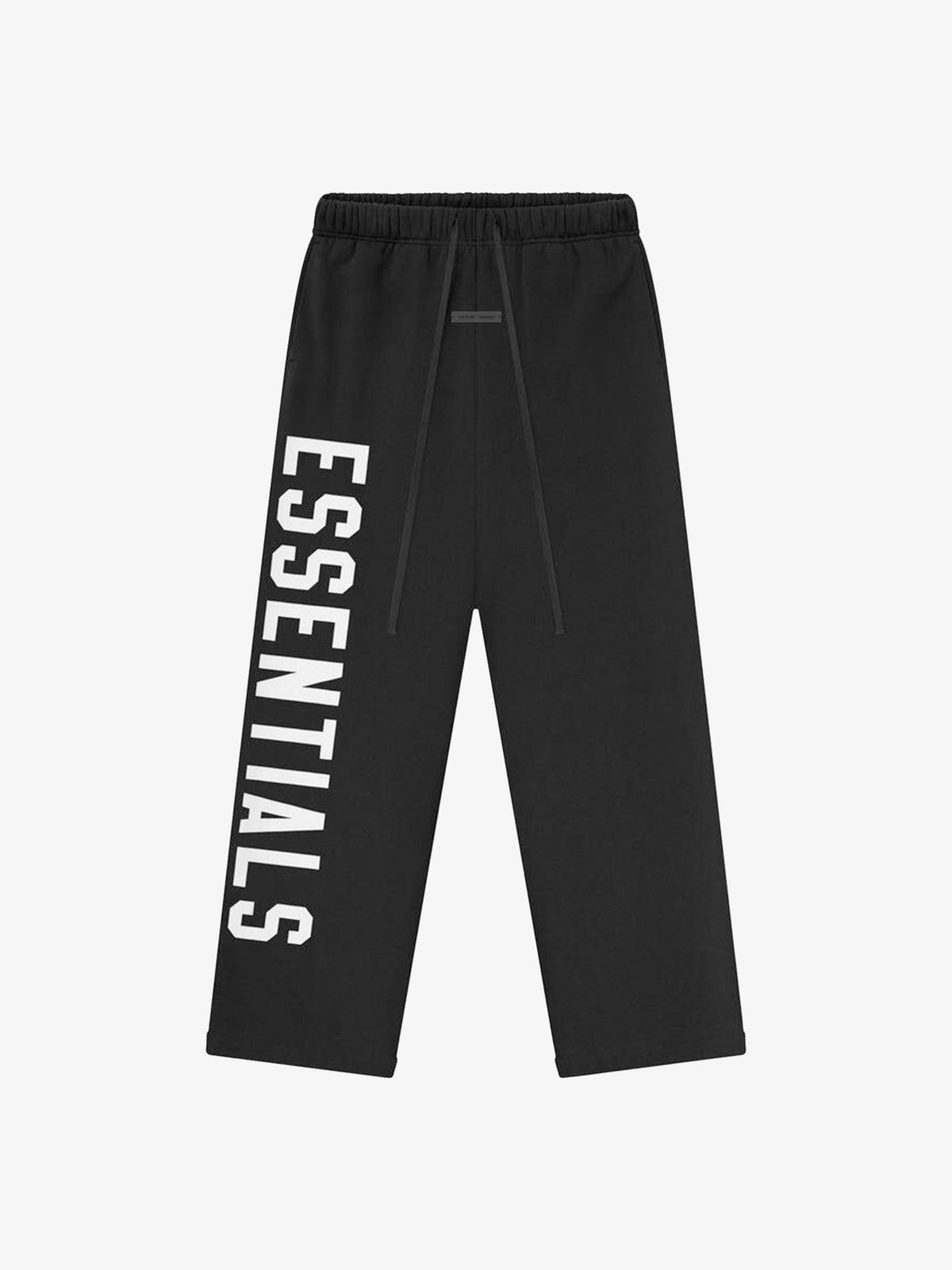 Fear of God Essentials Lounge Fleece Sweatpant 'Jet Black' – front