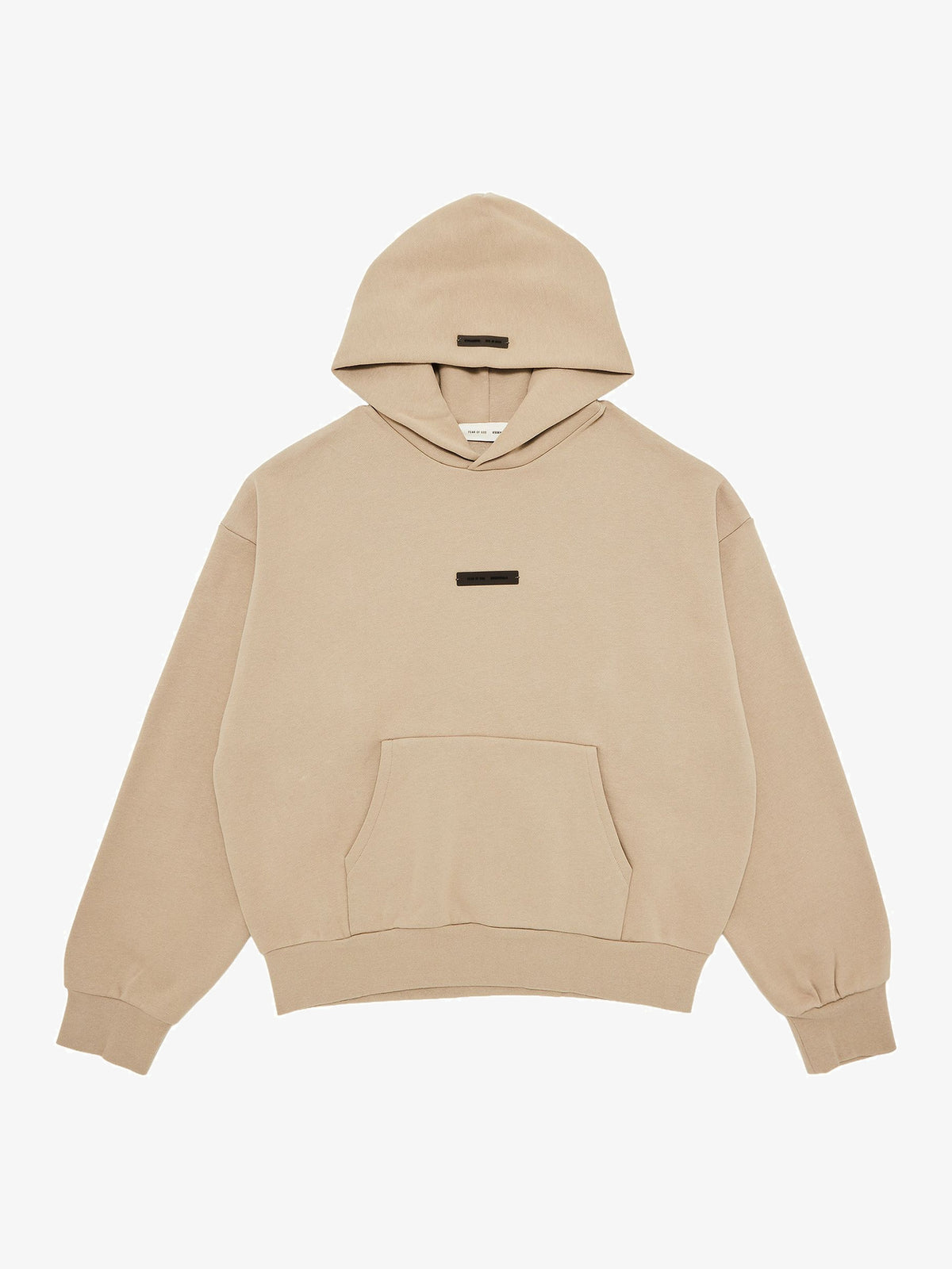 Fear of God Essentials Classic Fleece Hoodie 'Timber' – front