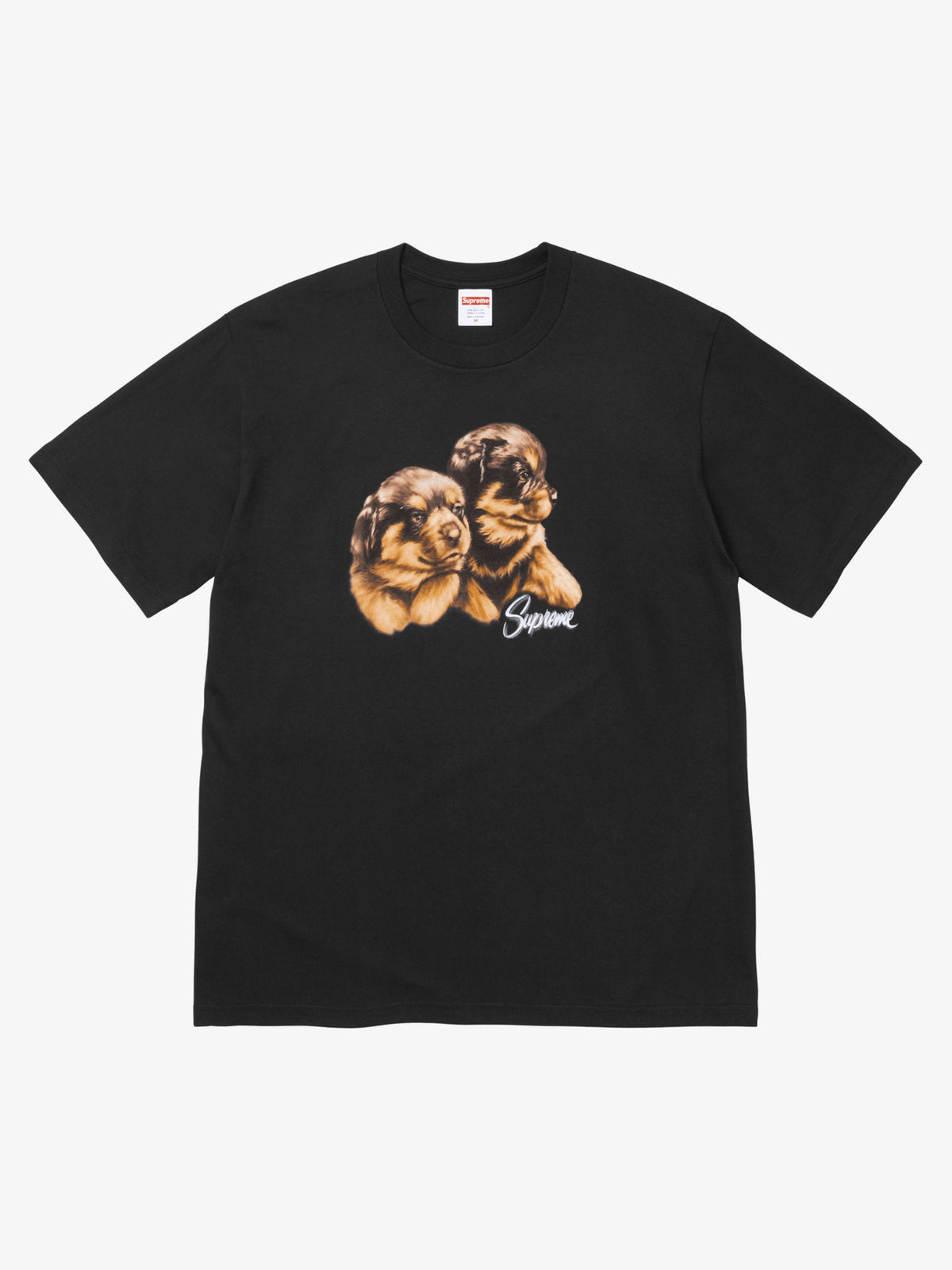 Supreme Puppies Tee 'Black' – front