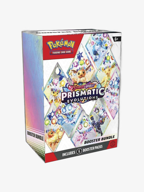 Pokémon TCG Scarlet & Violet Prismatic Evolutions Booster Bundle