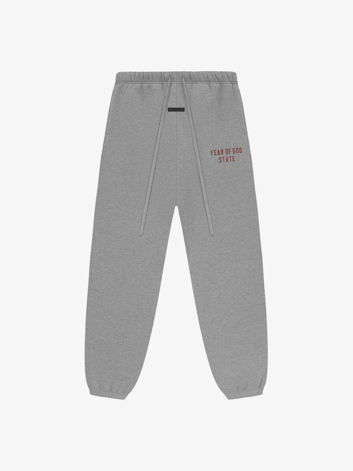 Fear of God Essentials Fleece Sweatpant 'Dark Heather' – front