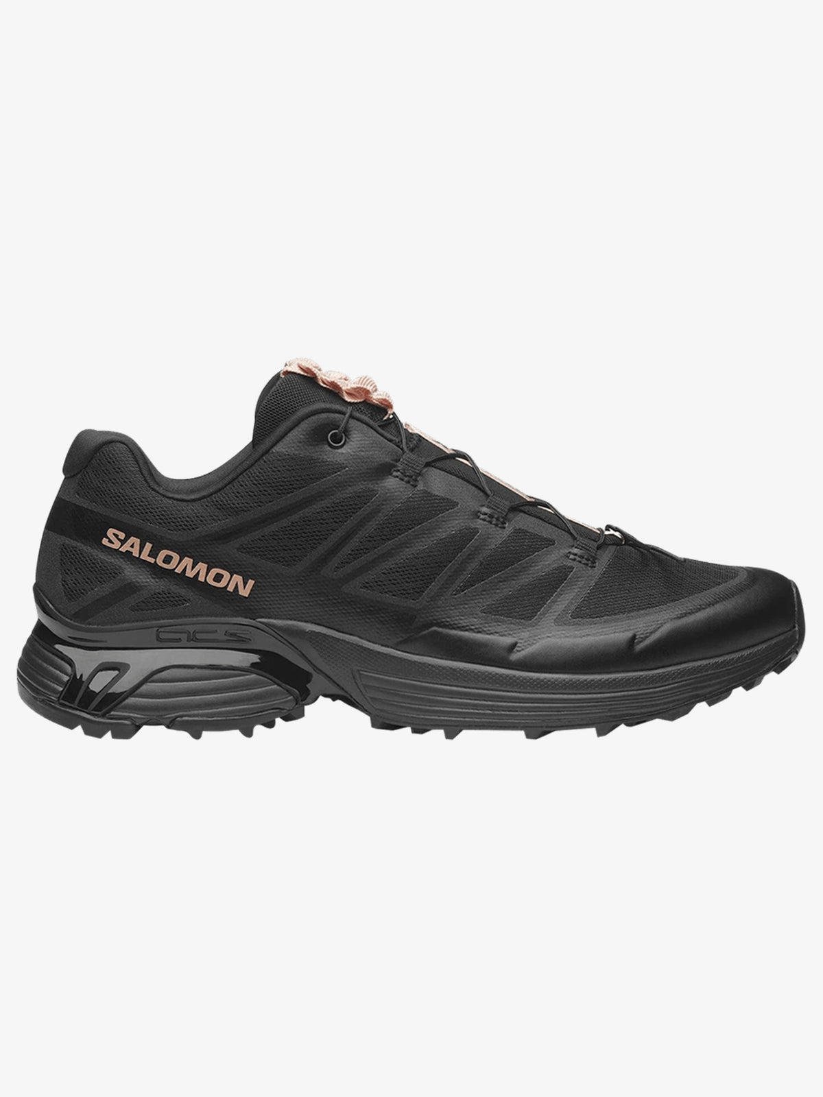 Salomon XT-Pathway 2 'Satin Black Mahogany Rose' β side