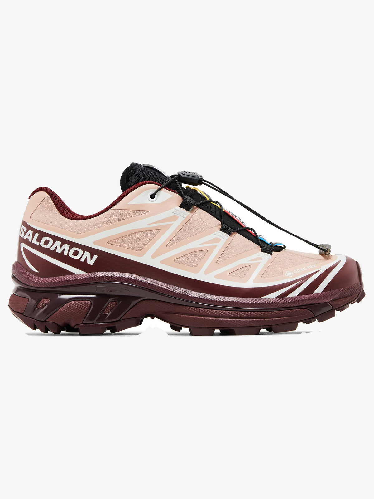 Salomon XT-6 Gore-Tex 'Mahogany Rose Tawny Port' β side