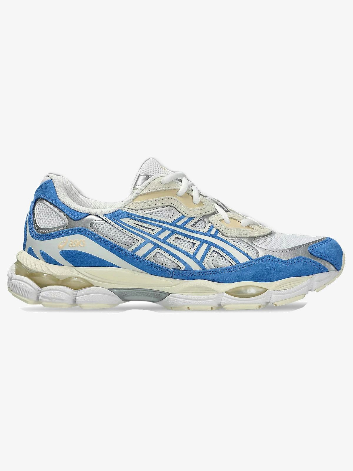 ASICS Gel-NYC 'White Blue Coast' β front three-quarter