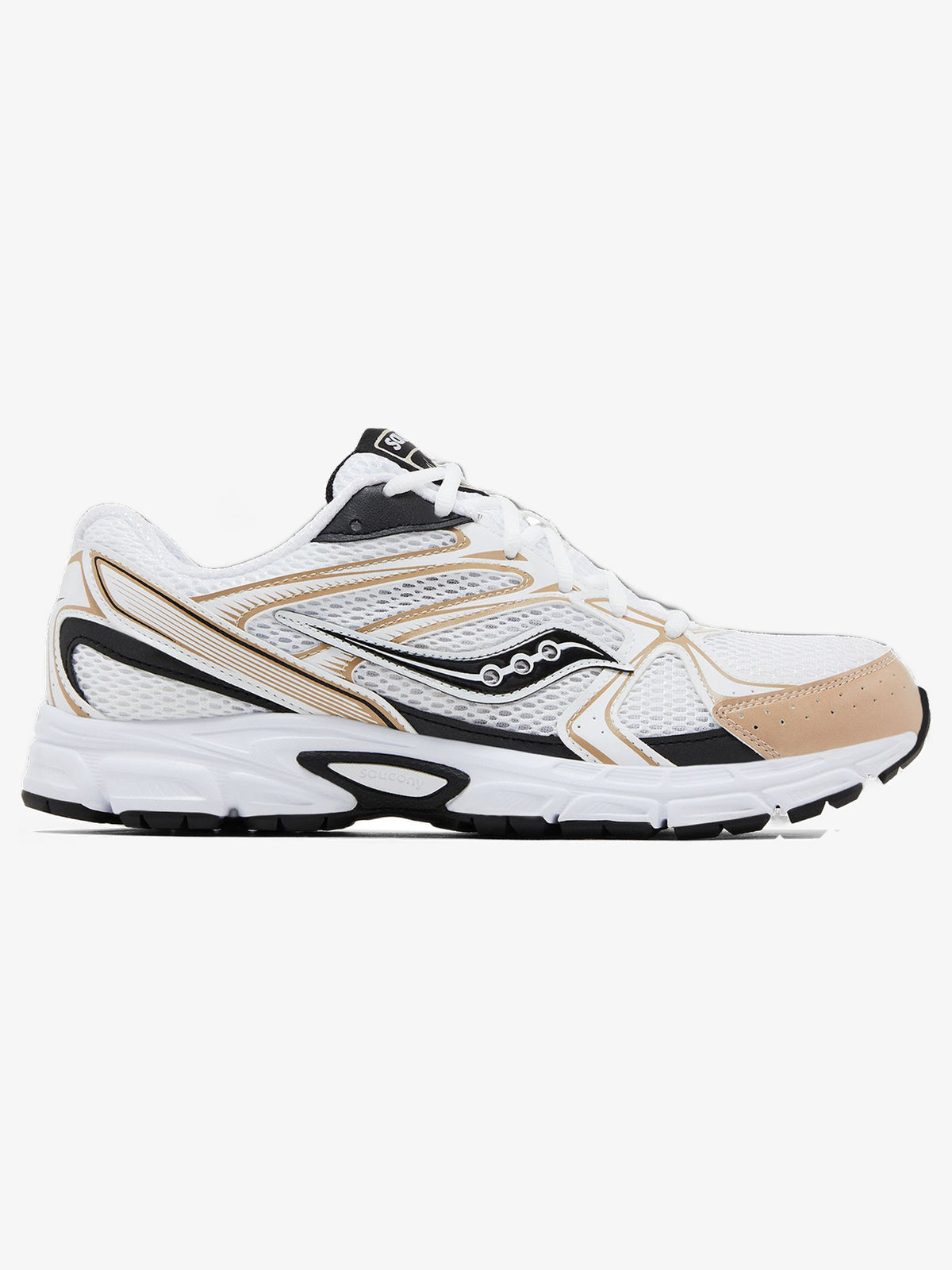 Saucony Ride Millennium 'White Gold Black' β side