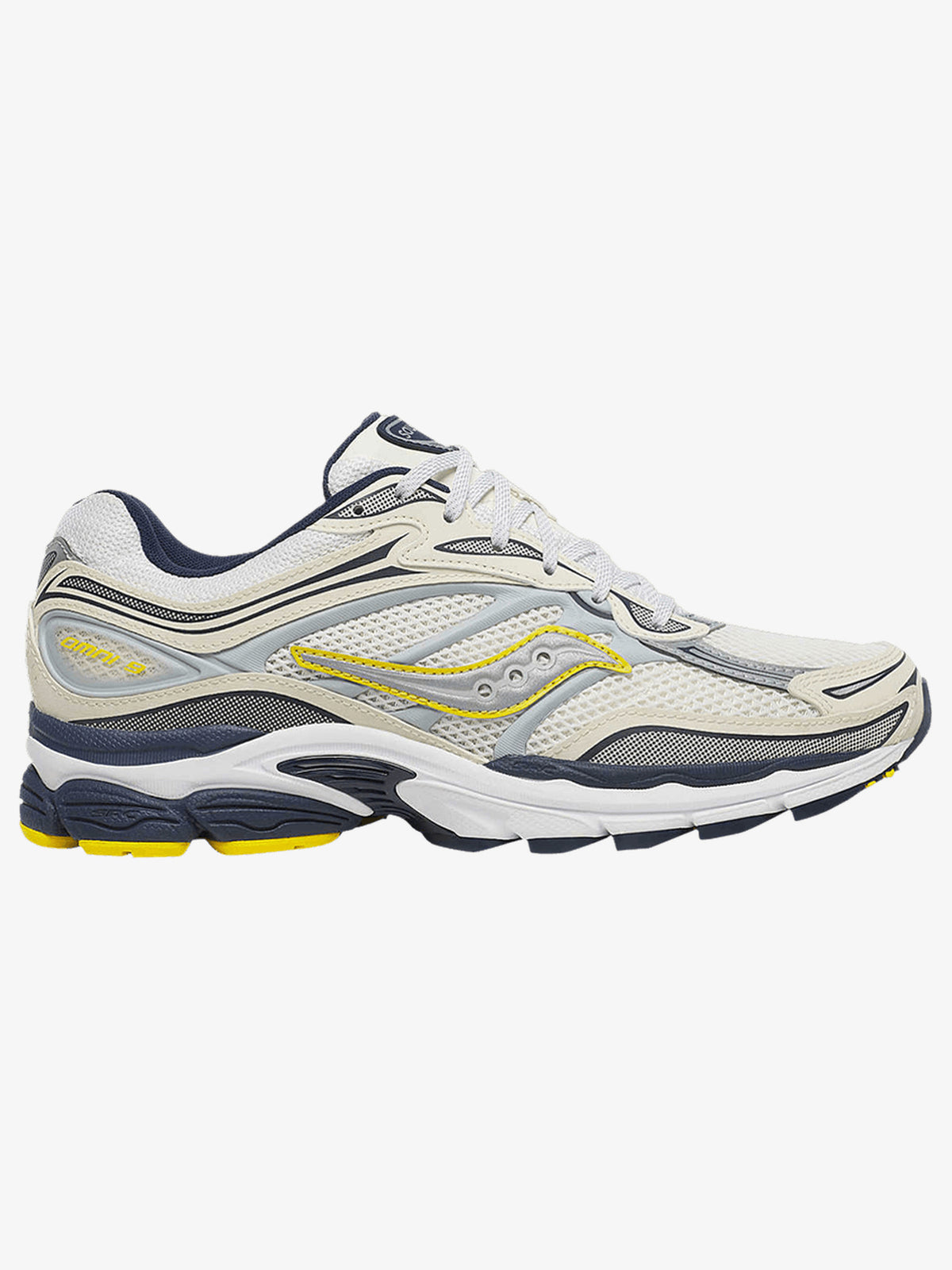 Saucony ProGrid Omni 9 'Fabricated Future Pack White Yellow' β side