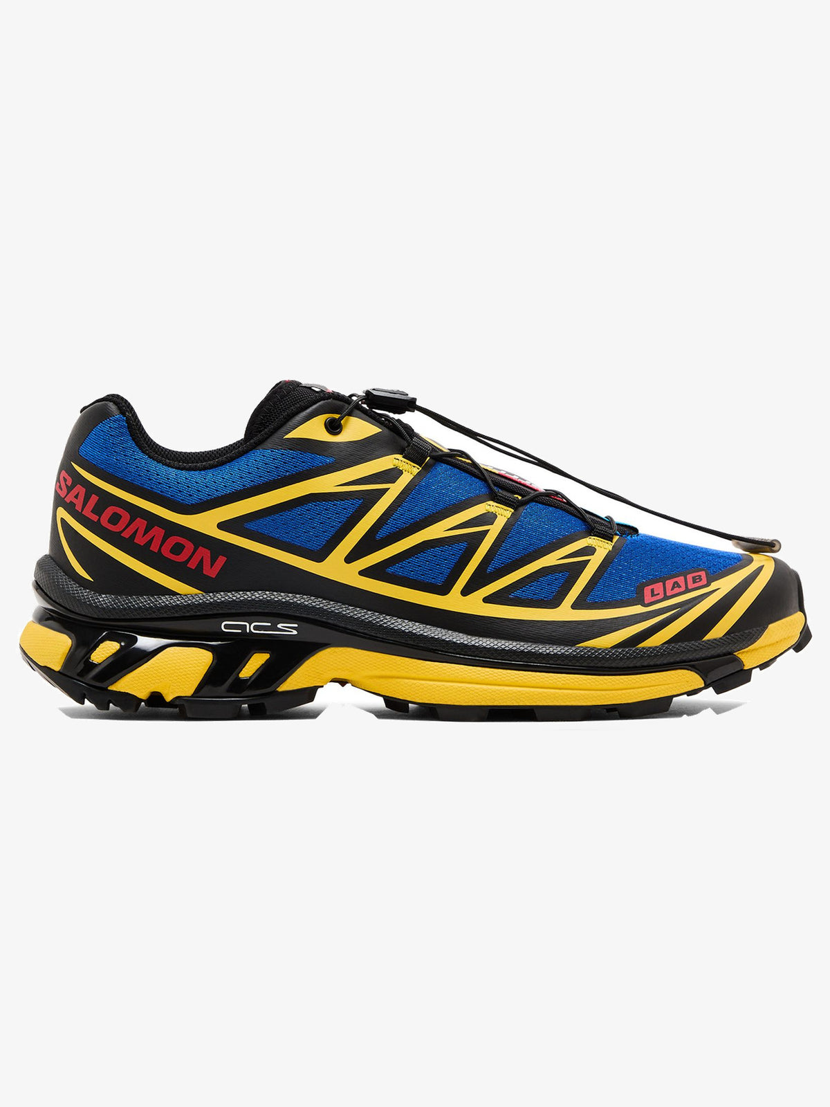 Salomon XT-6 'JJJJound Nautical Blue Lemon' β side