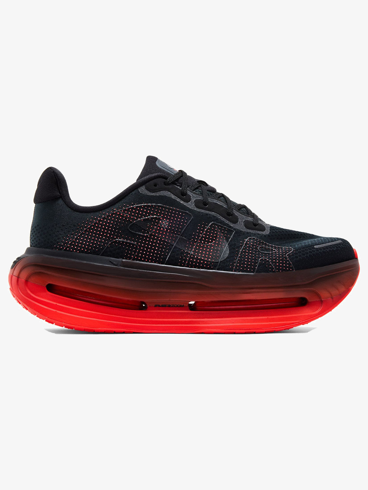 Nike Vomero Premium 'Black Bright Crimson' β side