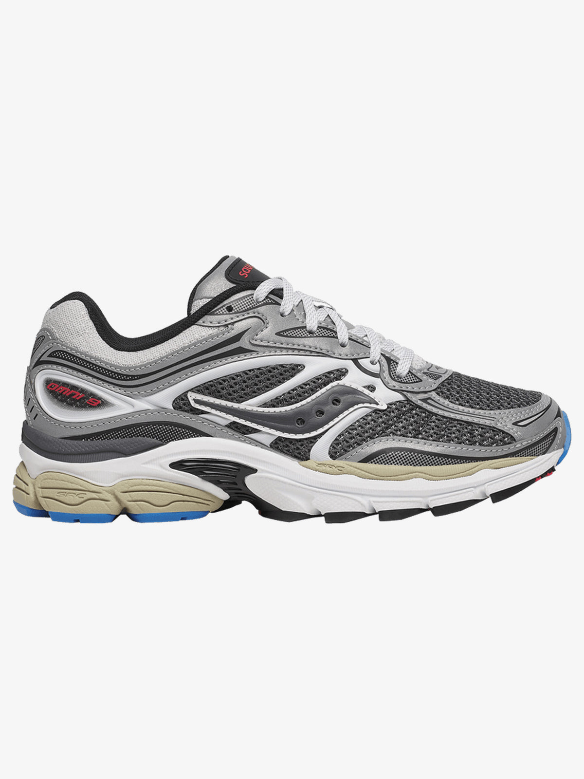 Saucony ProGrid Omni 9 'Metallic Grey Silver' β side