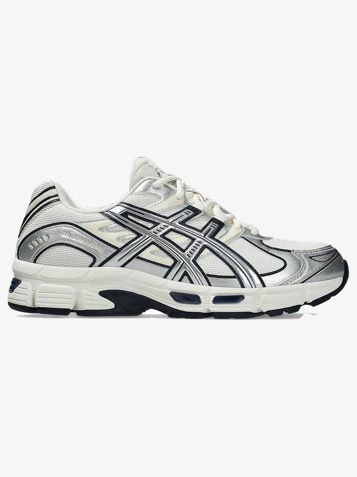 ASICS Gel-Stratus MC 'Cream Pure Silver' β front three-quarter
