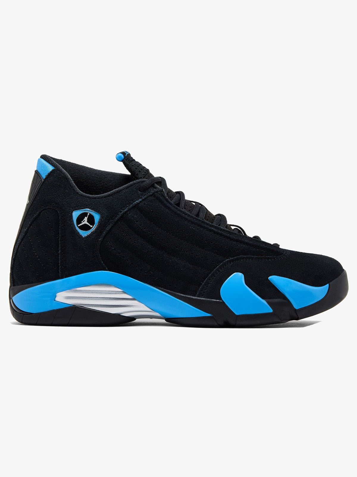 Jordan 14 Retro 'Black University Blue (2026)' β side