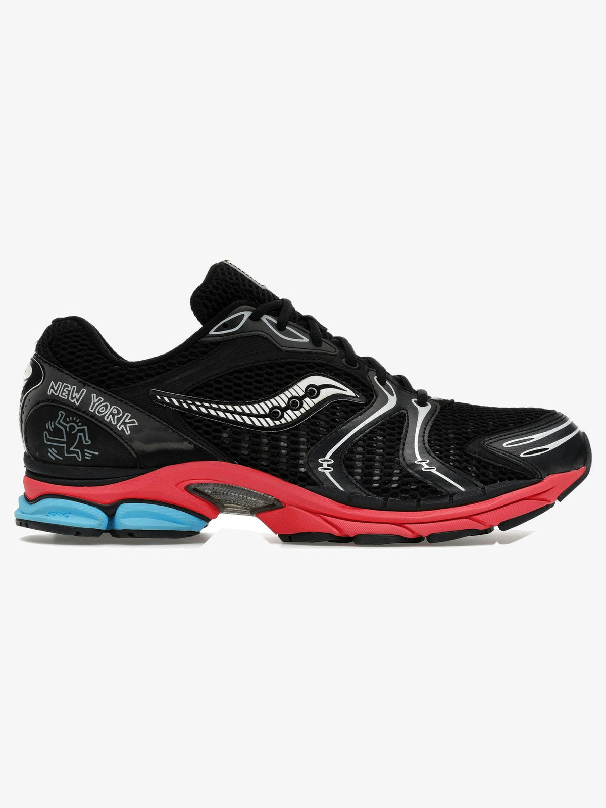 Saucony ProGrid Triumph 4 'Keith Haring NYC Marathon' β side