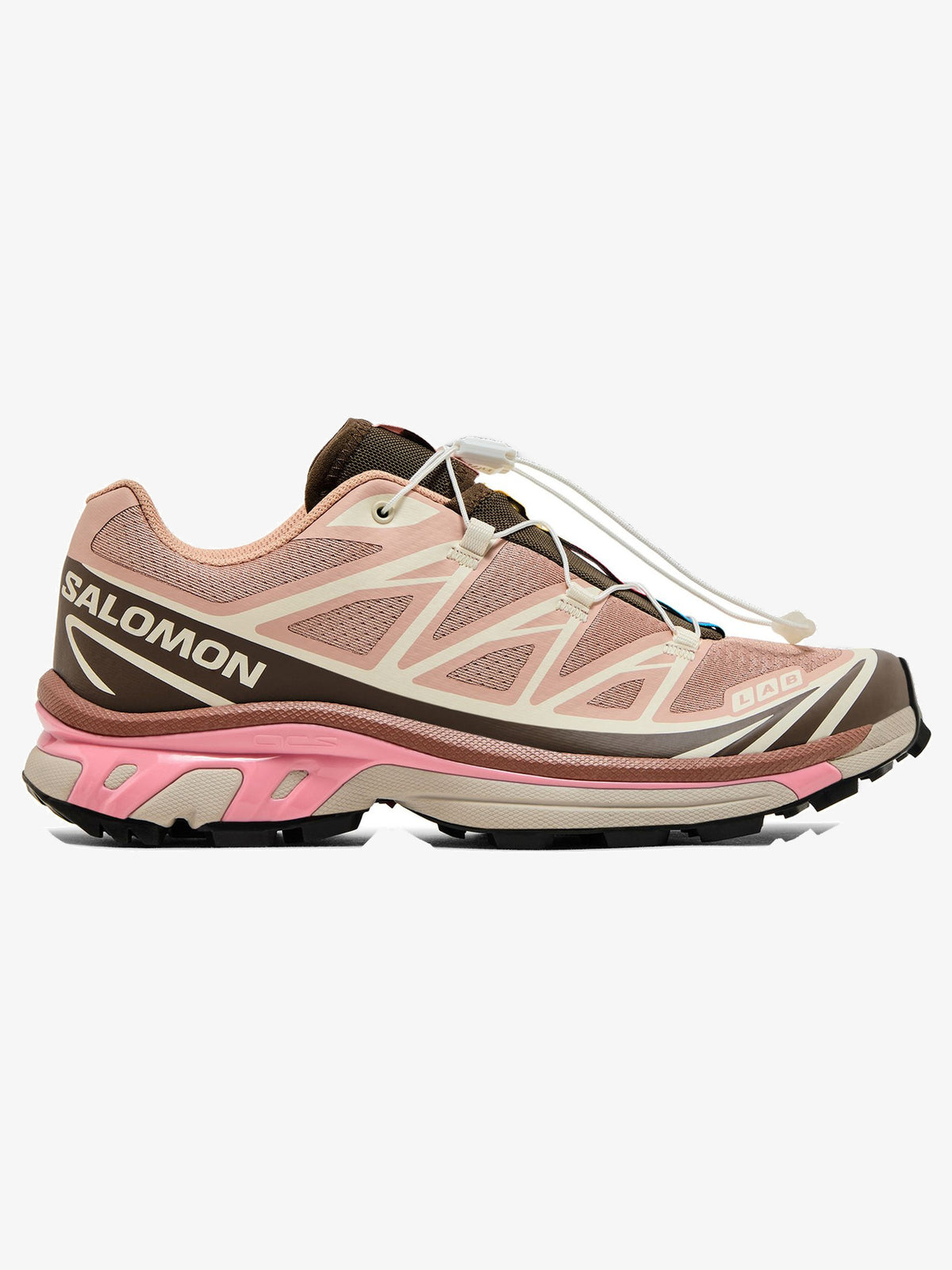 Salomon XT-6 'Mahogany Rose Earth Brown' β side