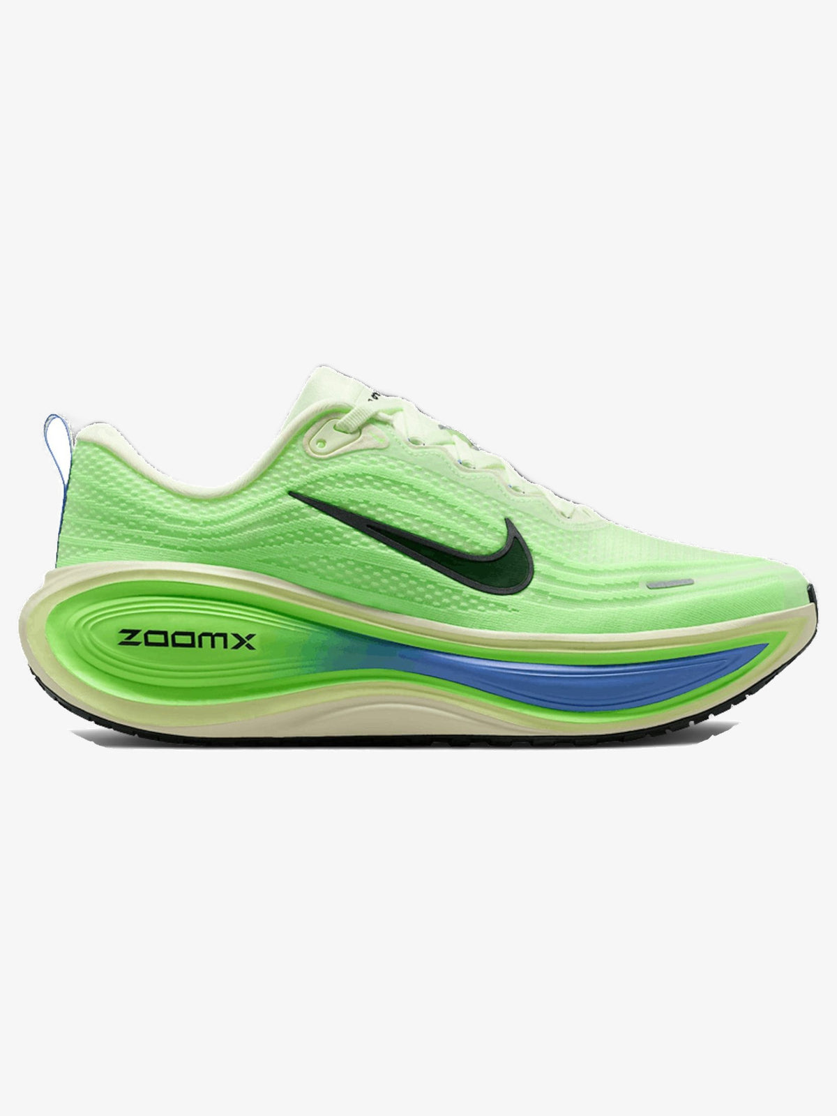 Nike Vomero Plus 'Volt Tint Lime Blast Sapphire' β side