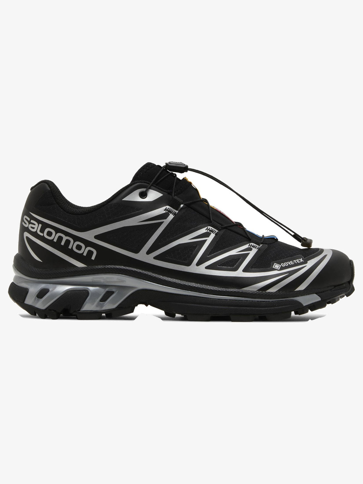 Salomon XT-6 Gore-Tex 'Black Silver' β side