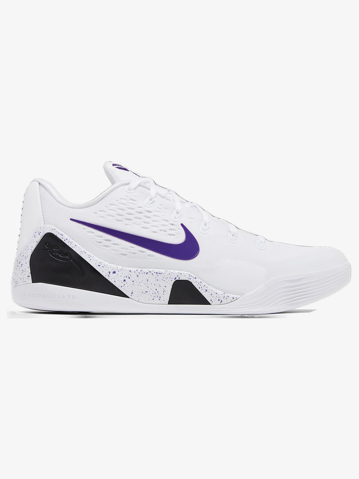 Nike Kobe 9 Elite Low EM Protro 'White Court Purple' β side