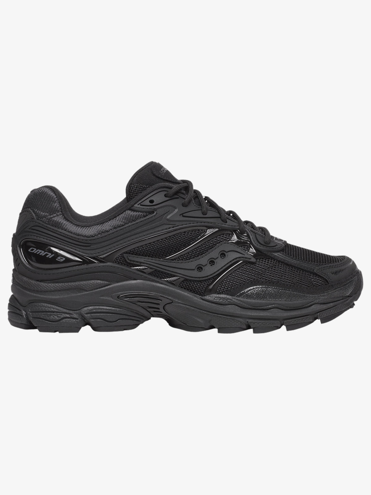 Saucony ProGrid Omni 9 'Armor Black' β side