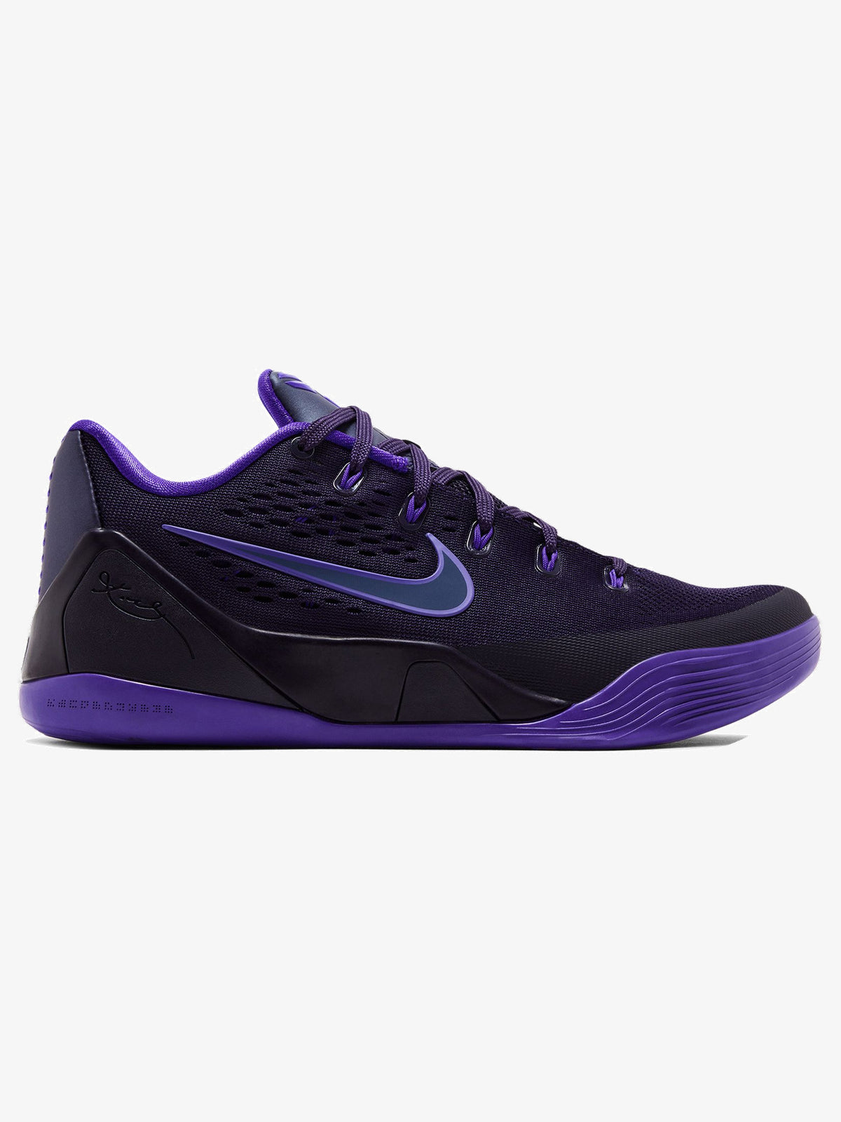 Nike Kobe 9 EM Low Protro TB 'Purple Dynasty' β side