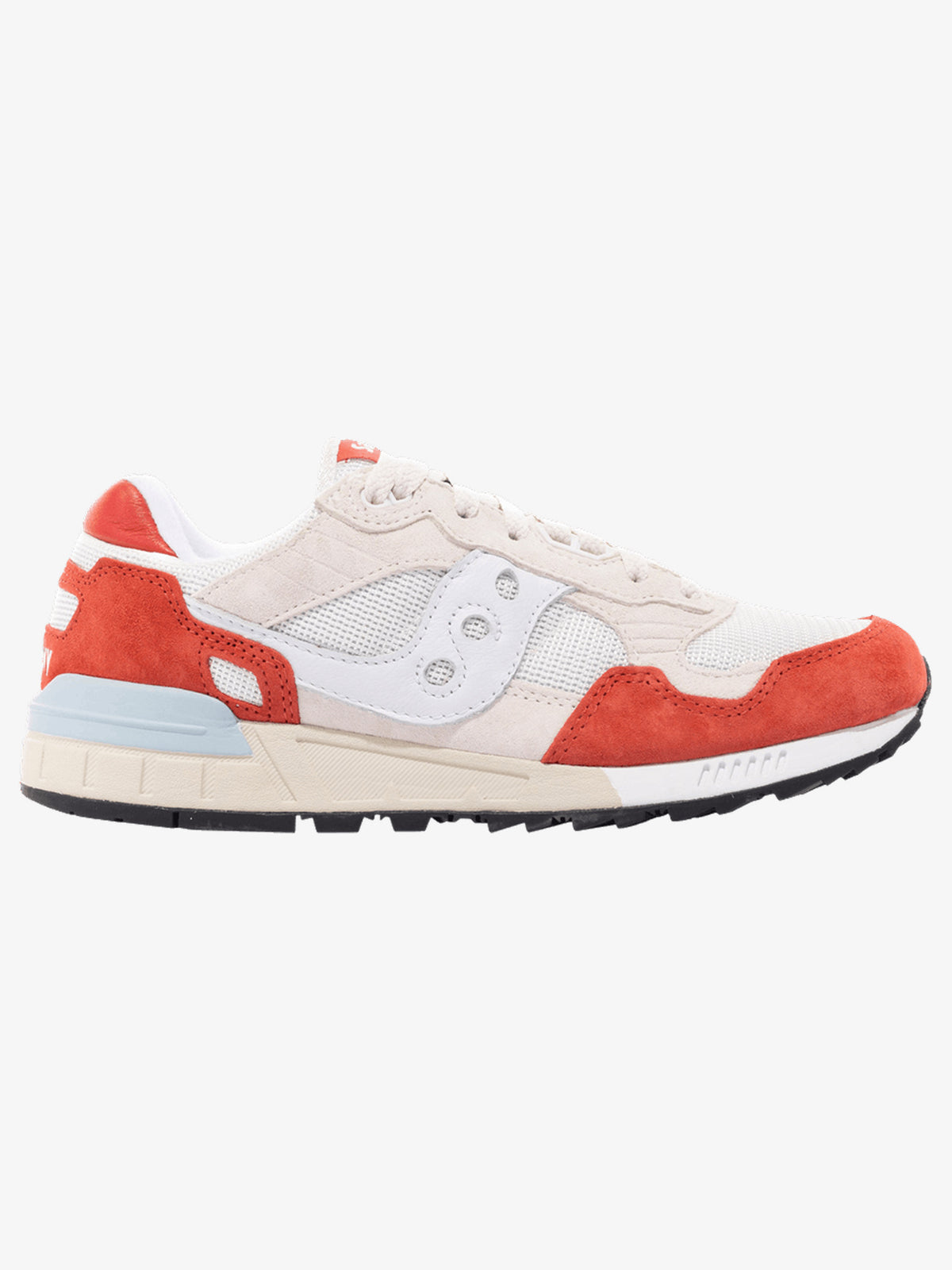 Saucony Shadow 5000 'White Cream Red' β side