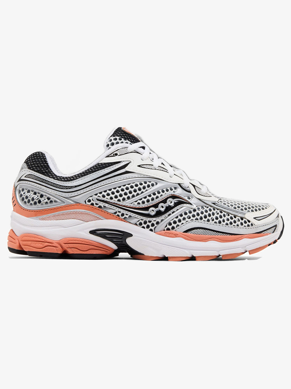 Saucony ProGrid Omni 9 'Silver Orange Black' β side