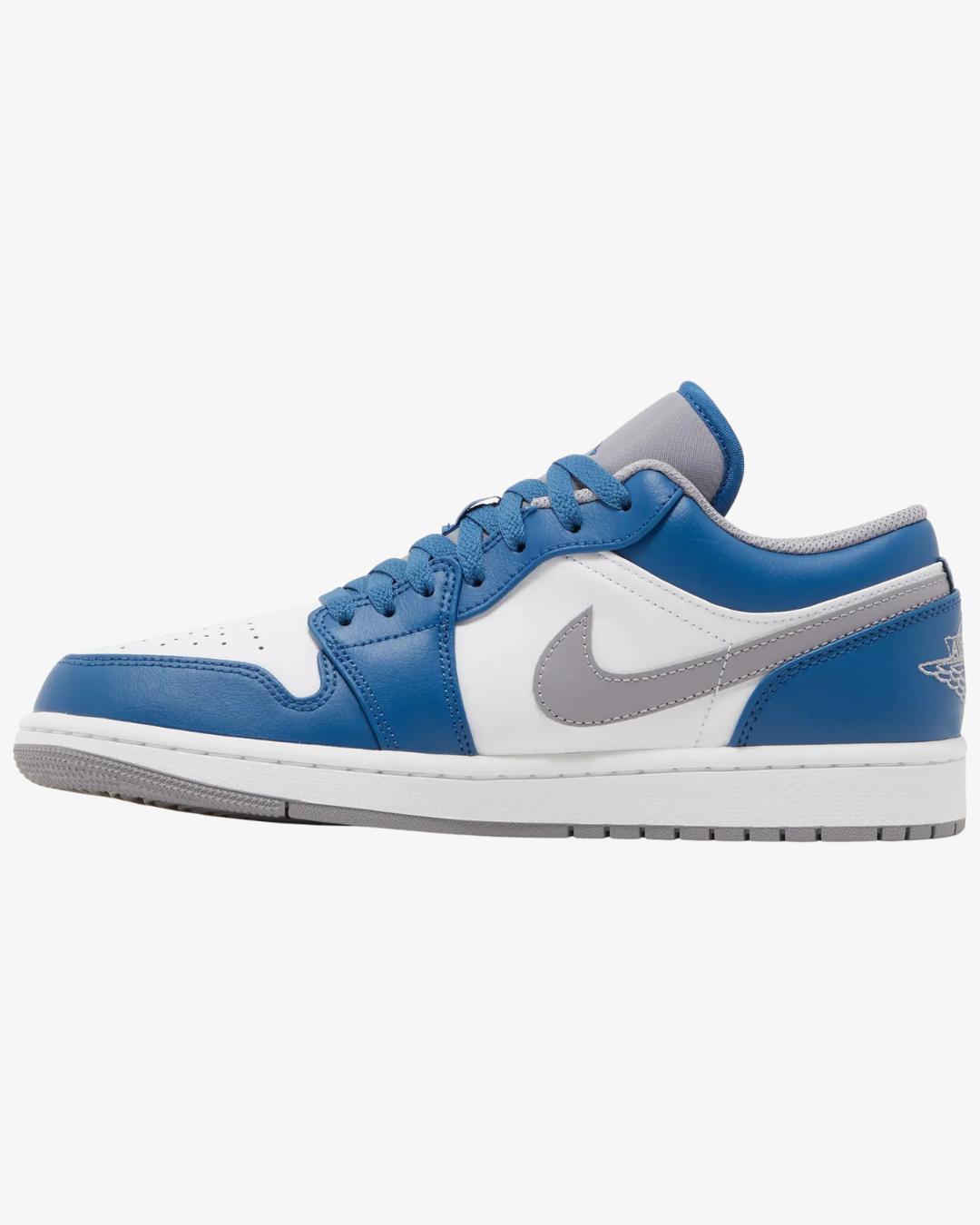 Air Jordan 1 Low True Blue Cement