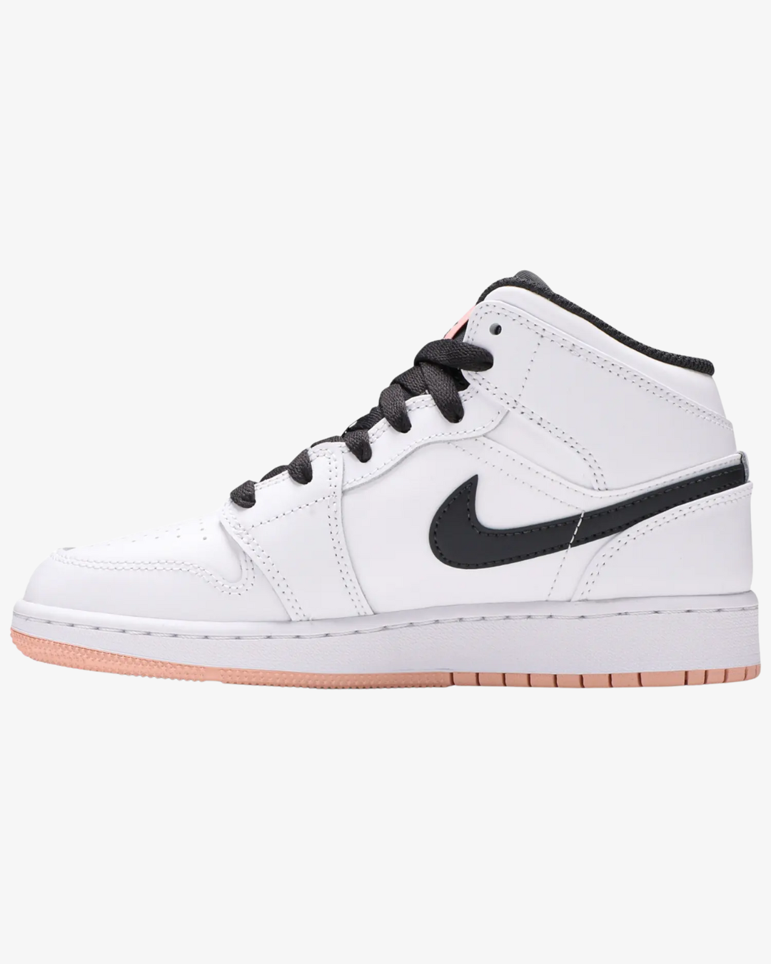 Air Jordan 1 Mid GS White Arctic Orange