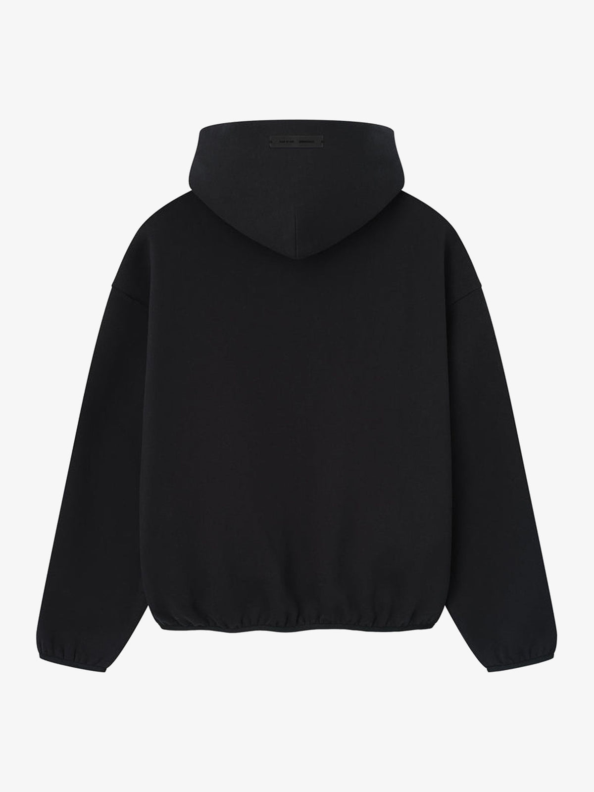 Fear of God Essentials Modern Fleece Hoodie 'Jet Black' – back