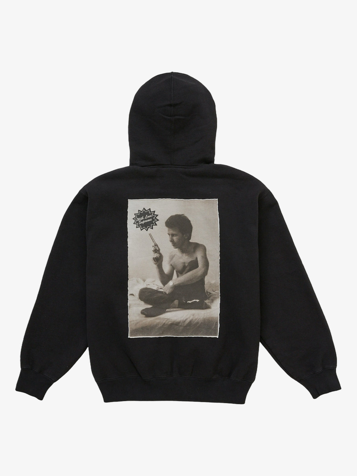 Supreme Larry Clark Zip Up Hooded Sweatshirt 'Black' – back