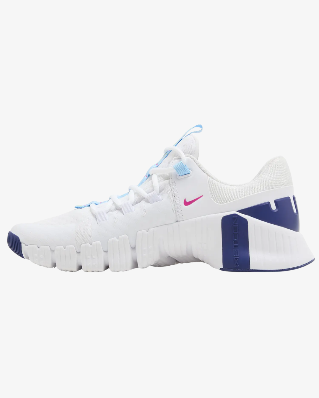 Nike Free Metcon 5 White Aquarius Blue Wmns