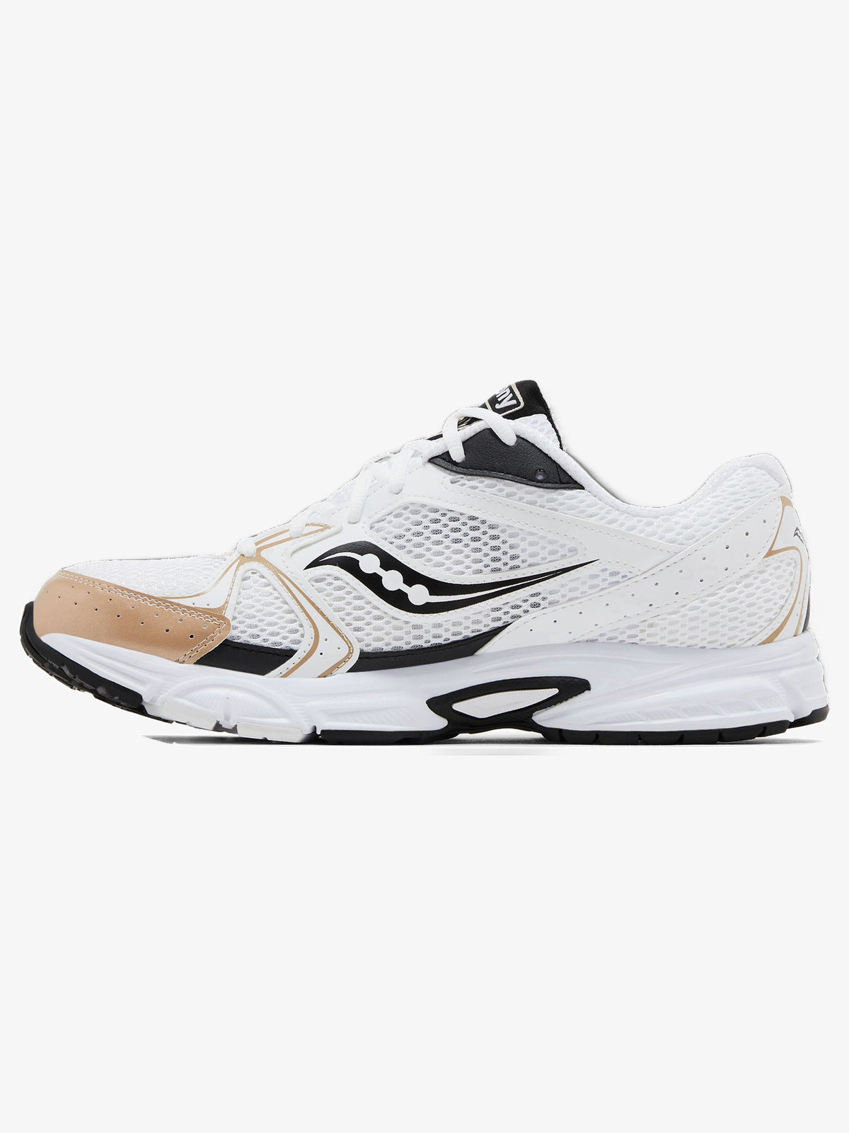 Saucony Ride Millennium 'White Gold Black' β inner side