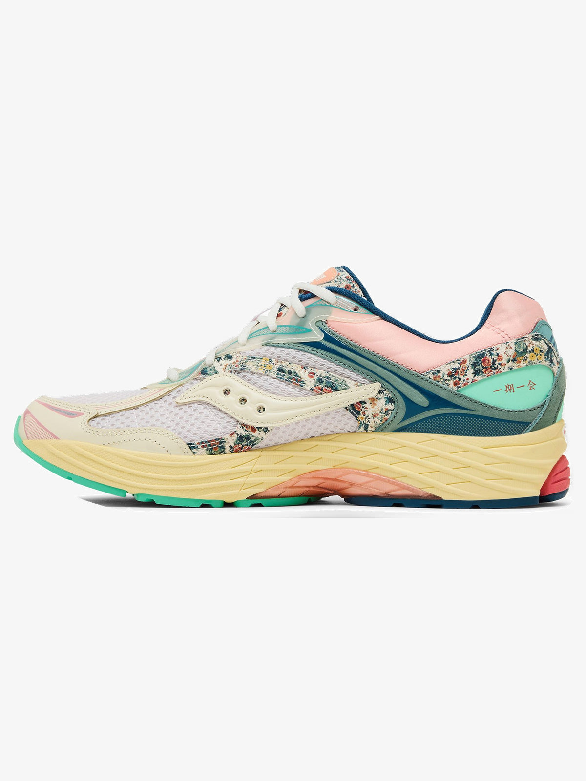 Saucony ProGrid Omni 9 'Floral Beige Blue' β inner side