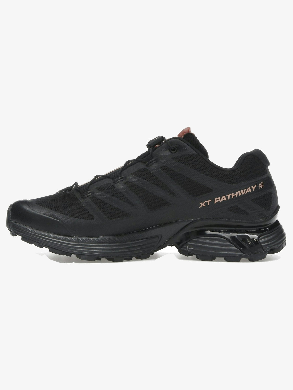 Salomon XT-Pathway 2 'Satin Black Mahogany Rose' β inner side