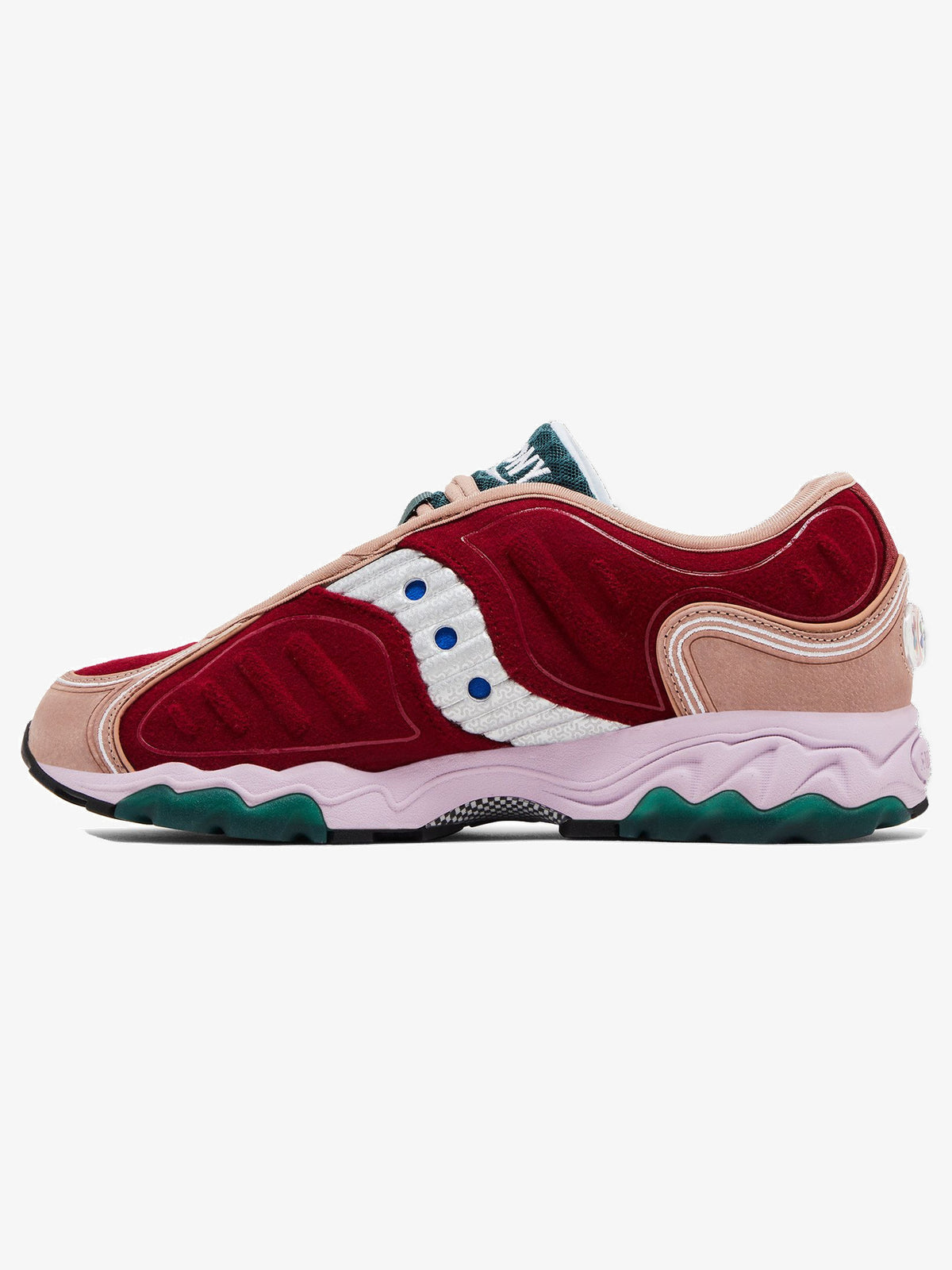Saucony Matrix 'Jae Tips No Shoes In The House Burgundy' β inner side