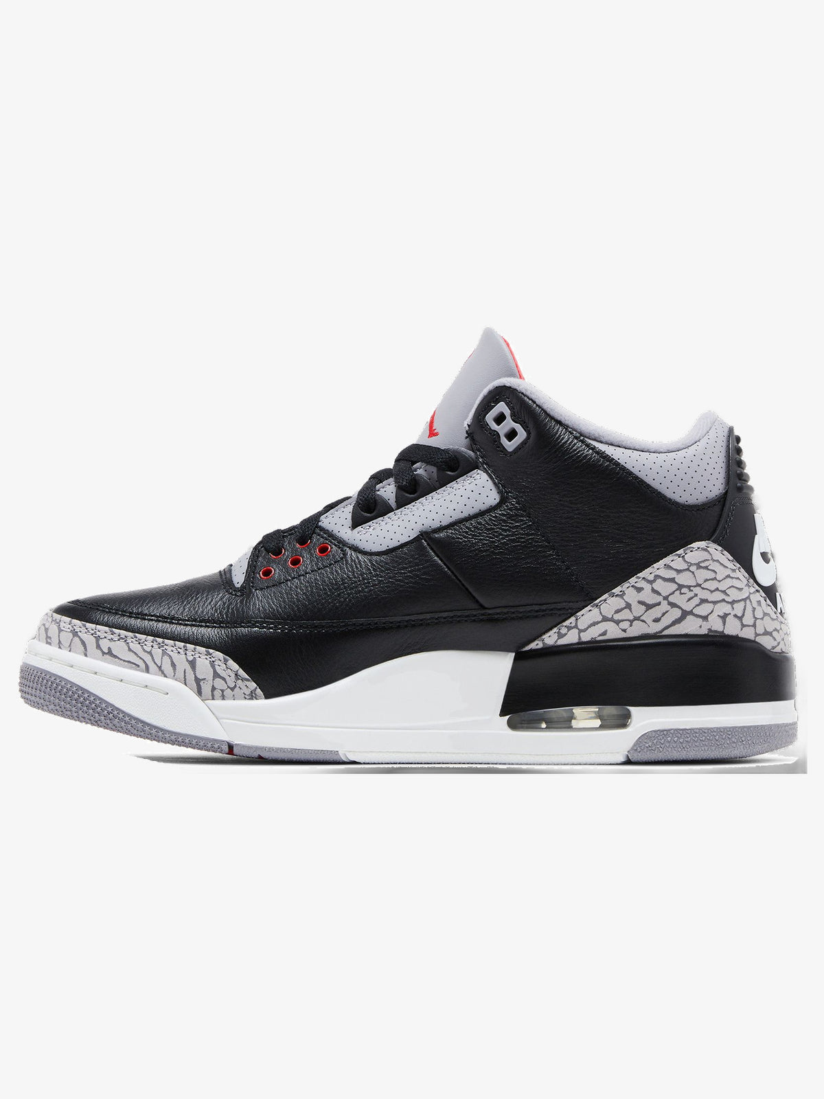 Jordan 3 Retro OG 'Black Cement (2024)' β inner side