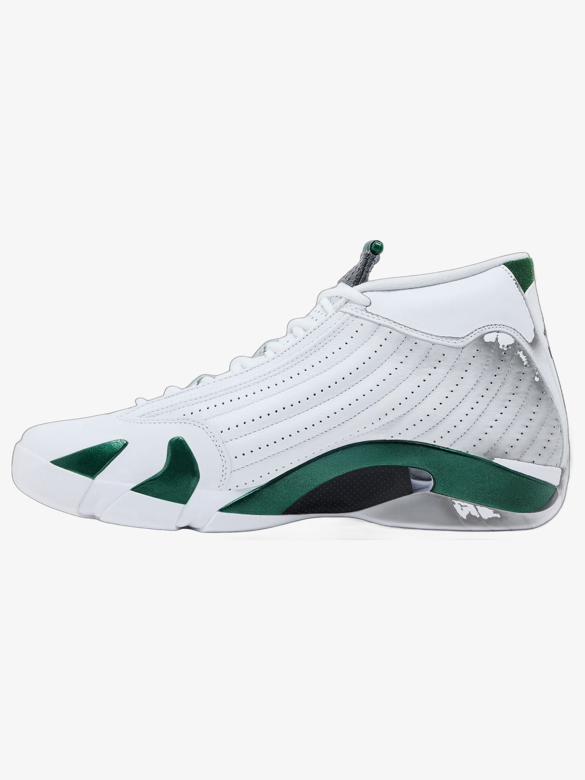 Jordan 14 Retro 'White Forest Green (2026)' β inner side