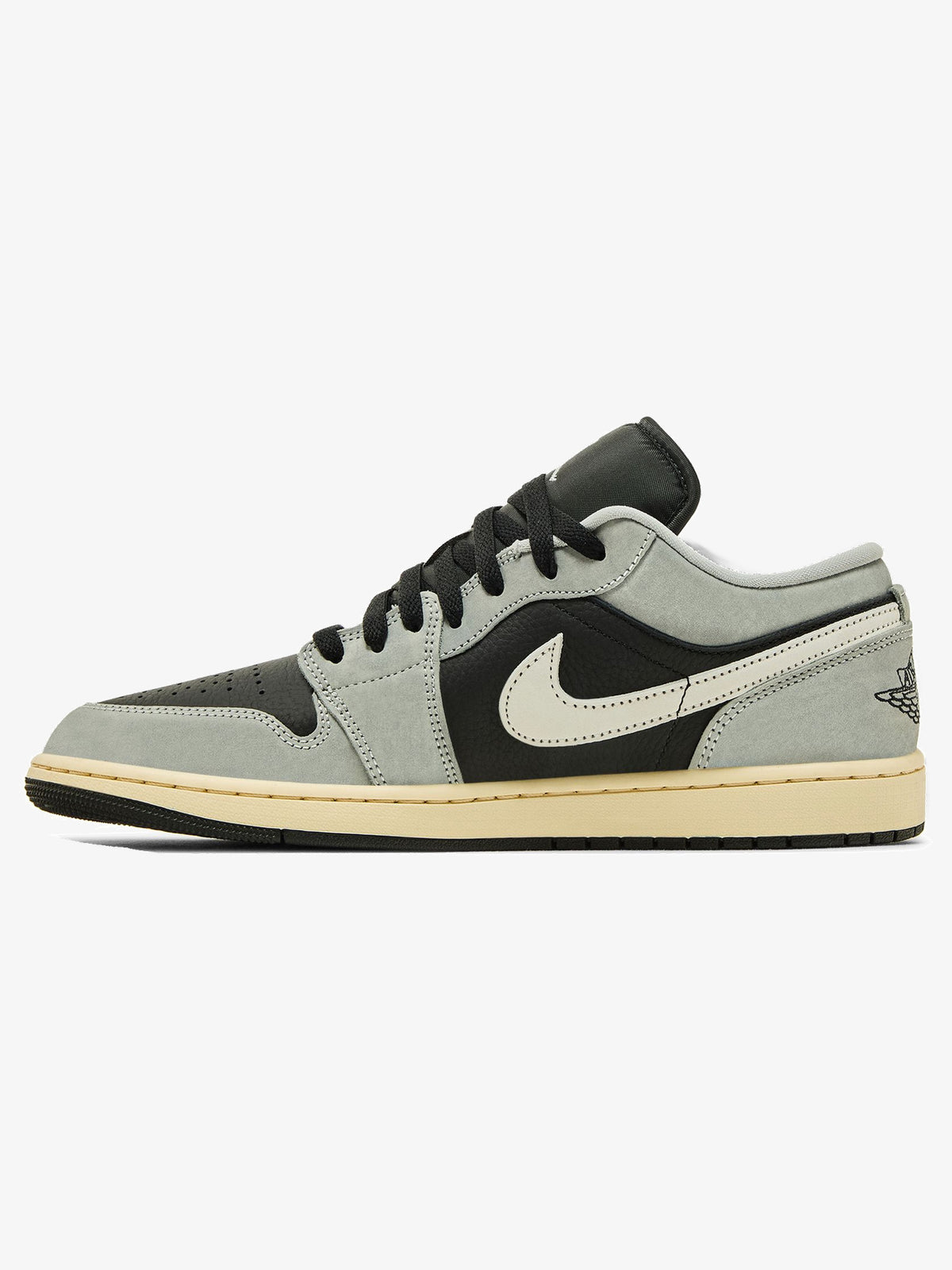 Jordan 1 Low 'Light Smoke Grey Off Noir' β inner side