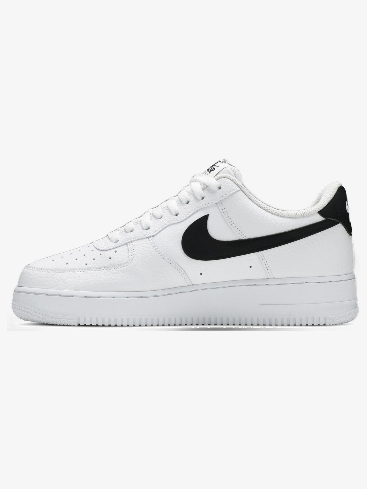 Nike Air Force 1 Low '07 'White Black Pebbled Leather' β inner side