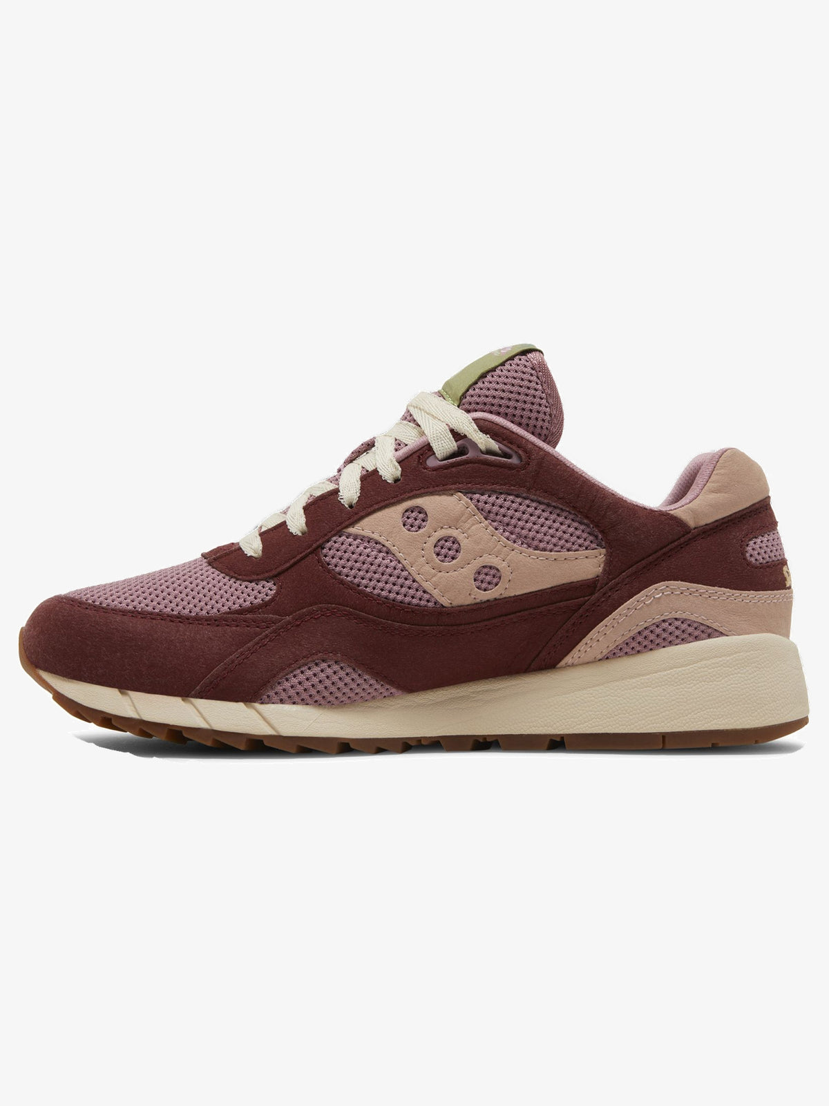 Saucony Shadow 6000 'Mushroom Burgundy' β inner side